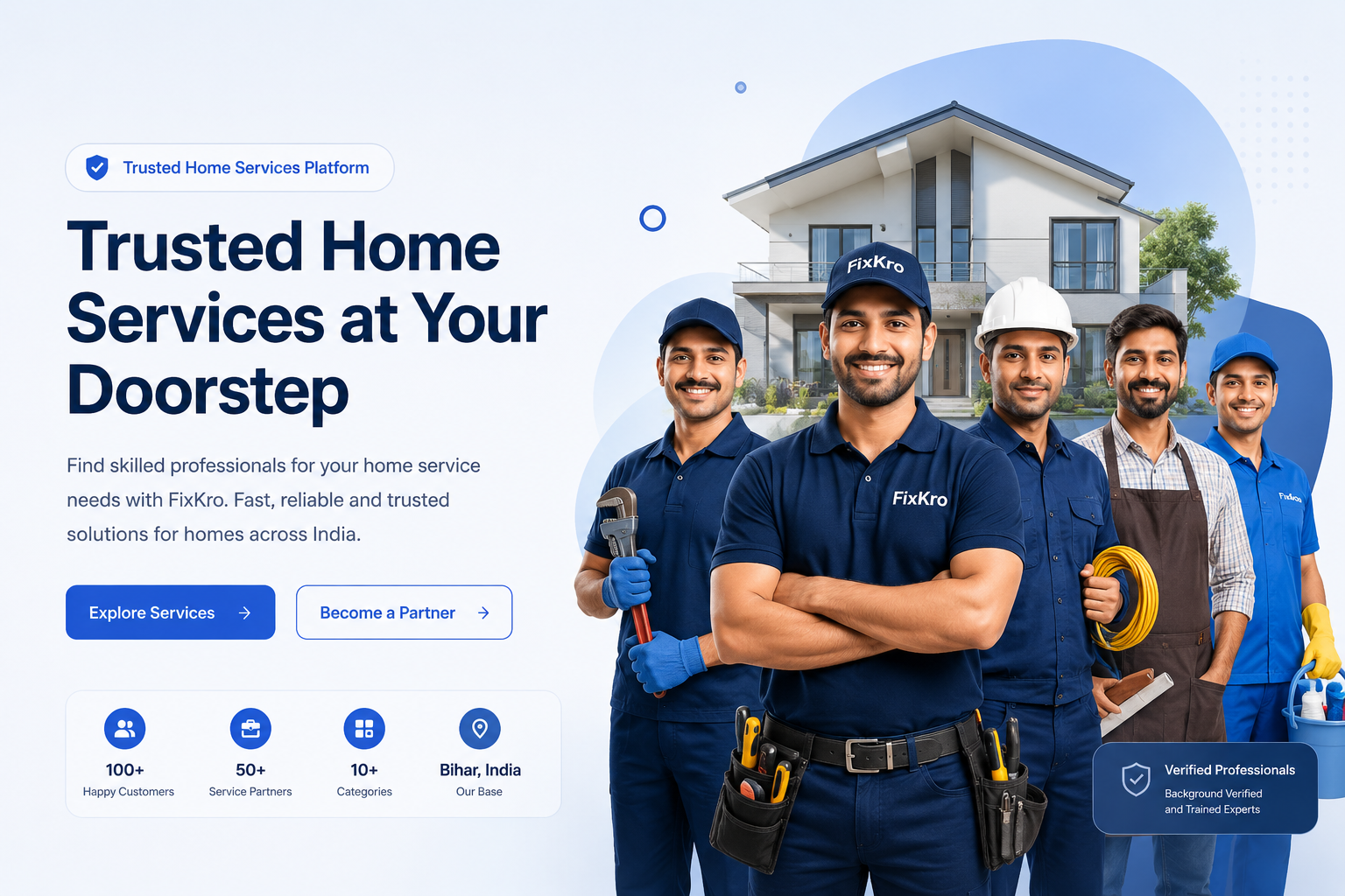 FixKro Hero Image